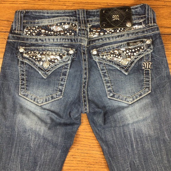 Miss Me Cuffed Capri Jeans Style JY6191P - Picture 2 of 6